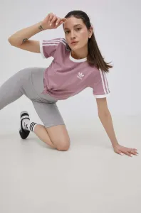 Tričko adidas Originals Adicolor HB9485 dámske, fialová farba,