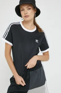 Tričko adidas Originals dámsky, čierna farba, #256862