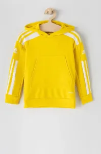 Detská mikina adidas Performance GP6431 žltá farba, jednofarebná #8728897