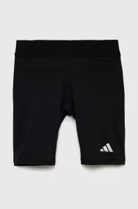 Detské krátke nohavice adidas Performance TF SHRT čierna farba, jednofarebné