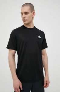 Tréningové tričko adidas Performance Train Essentials čierna farba, jednofarebné #8641822