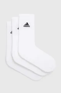 Ponožky adidas Performance 3-pak biela farba #6709898
