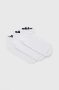 Ponožky adidas Performance 3-pak biela farba, HT3451