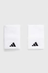Potítka adidas Performance 2-pak 2-pack biela farba, HT3911