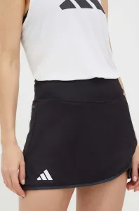 Športová sukňa adidas Performance Club čierna farba, mini, rovný strih #8744754