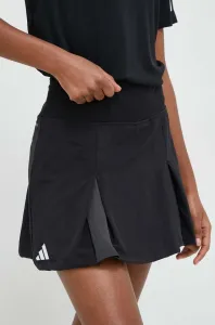 Sukňa adidas Performance čierna farba, mini, áčkový strih, HS1459