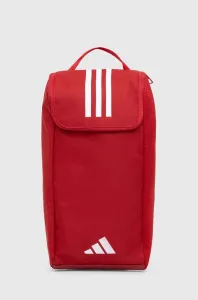Taška na topánky adidas Performance Tiro League červená farba, IB8648