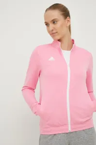 Tréningová mikina adidas Performance Entrada 22 dámska, ružová farba, jednofarebná #6491029