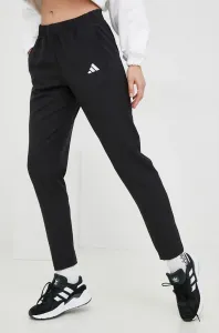 Tréningové nohavice adidas Performance dámske, čierna farba, jednofarebné #8848756