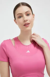 Tréningové tričko adidas Performance HIIT ružová farba #8495437
