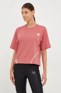 Tréningové tričko adidas Performance ružová farba, #2574480