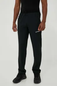 Turistické nohavice adidas TERREX Liteflex čierna farba