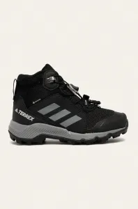 adidas TERREX MID GTX K Detská outdoorová obuv, čierna, veľkosť 28