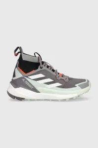 Topánky adidas TERREX Free Hiker 2 dámske, šedá farba,