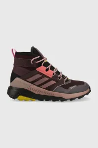 Topánky adidas TERREX Trailmaker Mid dámske, fialová farba