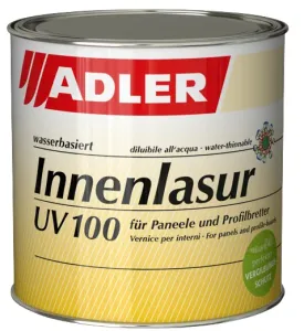 ADLER INNENLASUR UV 100 - Tenkovrstvá interiérová lazúra s UV ochranou großglockner 0,75 L
