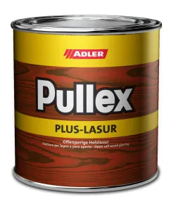 Adler Pullex Plus Lasur - UV ochranná lazúra na vonkajšie drevodomy a obloženie 750 ml afzelia