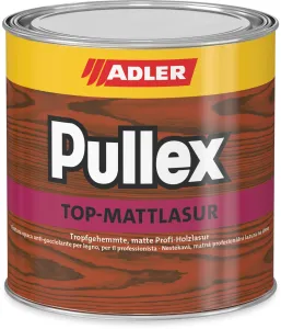 ADLER PULLEX TOP-MATT LASUR - Nestekavá tenkovrstvá lazúra 2,5 l top lasur - gaštan