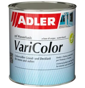 ADLER VARICOLOR - Univerzálna matná farba na rôzne podklady RAL 9007 - šedý hliník 2,5 L
