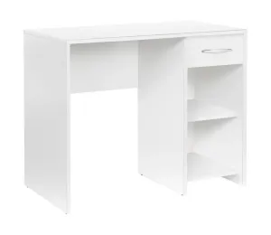 Adore Furniture Pracovný stôl 75x90 cm biela #8149208