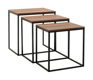 Adore Furniture SADA 3x Konferenčný stolík hnedá #8145313