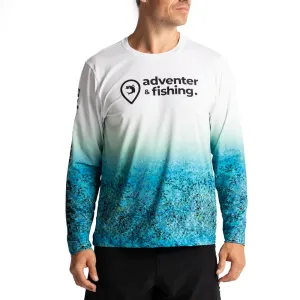 ADVENTER & FISHING UV T-SHIRT Pánske funkčné UV tričko, svetlomodrá, veľkosť