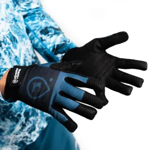 ADVENTER & FISHING LONG Pánske rukavice na lovenie rýb na mori, čierna, veľkosť #380389