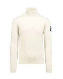 Sweter wełniany z golfem AERONAUTICA MILITARE #2631832