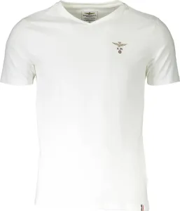 AERONAUTICA MILITARE pánske tričko Farba: Biela, Veľkosť: L #1514406