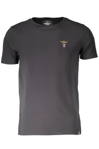 AERONAUTICA MILITARE pánske tričko Farba: čierna, Veľkosť: M #1514502