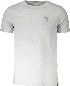 AERONAUTICA MILITARE pánske tričko Farba: sivá, Veľkosť: M #1514497