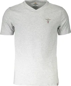 AERONAUTICA MILITARE pánske tričko Farba: sivá, Veľkosť: XL #1514452