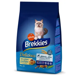 Brekkies Feline Delicious Fish - výhodné balenie: 2 x 3 kg
