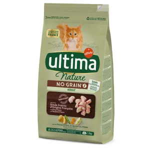 Ultima Cat Nature No Grain Adult Turkey - výhodné balenie: 2 x 1,1 kg