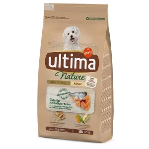 Ultima Dog Nature Mini Adult Salmon - výhodné balenie: 3 x 1,25 kg