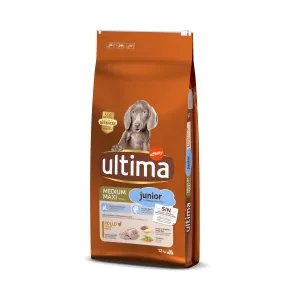 Ultima Dog granuly, 2 balenia - 20 % zľava - Medium / Maxi Junior Chicken (2 x 12 kg)