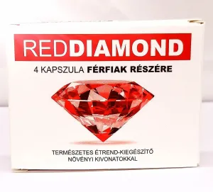 Red Diamond - prírodný výživový doplnok pre pánov (4ks)