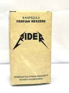 Rider - prírodný výživový doplnok pre pánov (8 ks)