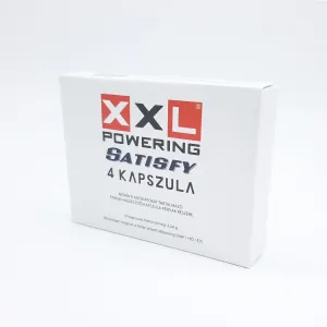 XXL powering Satisfy - silný výživový doplnok pre mužov (4ks)