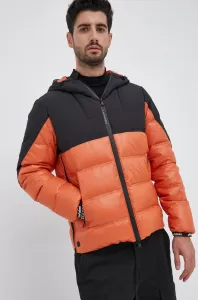 Páperová bunda After Label pánska, oranžová farba, zimná