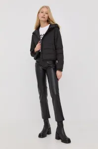 Páperová bunda After Label dámska, čierna farba, zimná, #221806
