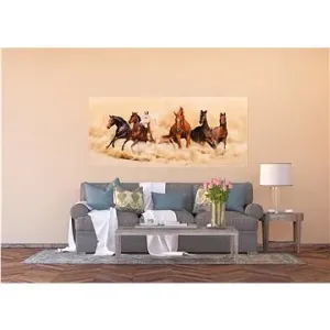 AG Design 1-dielna fototapeta HORSES FTNH 2748, 202 × 90 cm vlies