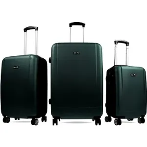Aga Travel Sada cestovných kufrov MR4656 Tmavozelená