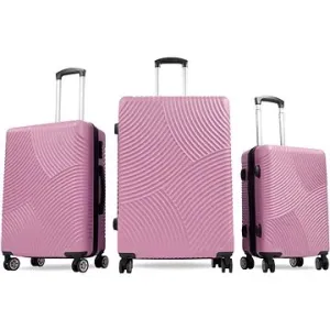 Aga Travel Súprava cestovných kufrov MR4654 Ružová