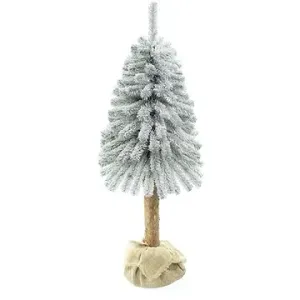 Aga Vianočný stromček 150 cm, s kmeňom, zasnežený