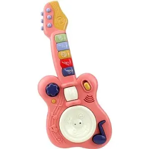 Aga4Kids Detská interaktívna gitara, ružová