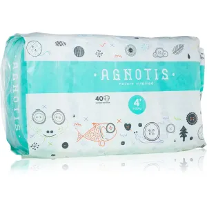 Agnotis Baby Diapers No 4+ jednorazové plienky 9-20 kg 40 ks