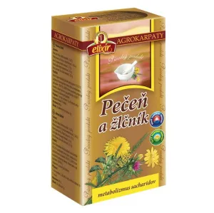 Agrokarpaty Pečeň a žlčník bylinný čaj čistý prírodný produkt vrecúška 20 x 2 g