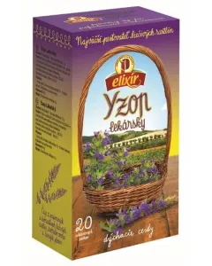 Agrokarpaty Yzop Lekársky protizápalový čaj vrecúška 20 x 2 g