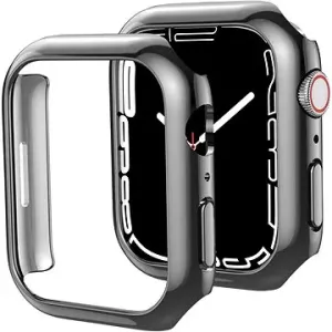 Ahastyle premium PC Matte electroplated na Apple Watch7 45MM black 2 ks #82768